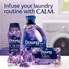 Downy Infusions Mega Dryer Sheets, Laundry Fabric Softener, CALM, Lavender and Vanilla Bean, 130 Count