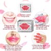MAQIHAN 30PCS Moisturizing Lip Mask - Pink Lip Patches for Lip Spa Daily Labial Masks Skincare Hydrating Lip & Collagen Lip Mask to Reduce Lip Wrinkles Dryness Anti-wrinkle Lightens
