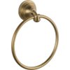 DELTA FAUCET 79446-CZ Linden Wall Mounted Towel Ring in Champagne Bronze
