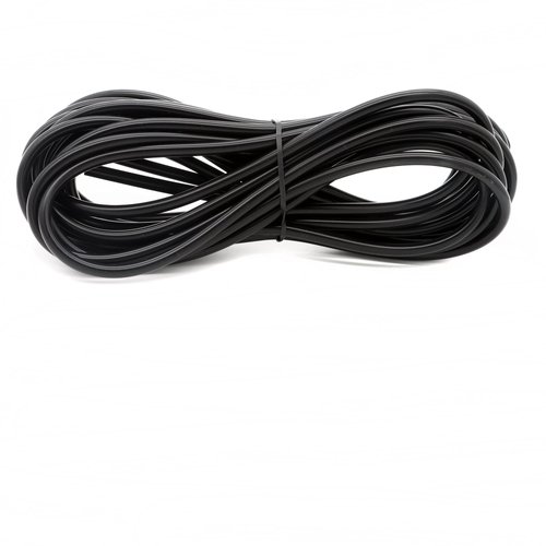 ALEGI 25 Feet 3/16 Inch Standard Aquarium Silicone Airline Tubing with Air Stones, Check Valves, Suction Cups and Connectors for Fish Tank, Hydroponics (Black)