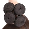 Color #4 Bundles Dark Brown Straight Human Hair Bundles Color #4 Straight Bundles Human Hair 3 Bundles 10 10 10 Inch Chocolate Brow Bundles Remy Hair Extensions