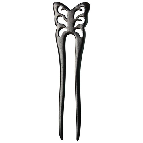 Healeved Wooden Hair Forks Wood Hairpin Vintage Hair Stick 2 Prong French Pins U Shape Hair Bun Stick Hair Pins for Women Hair Accessories