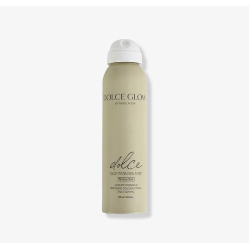 DOLCE GLOW Dolce Self-Tanning Mist Travel Size - Medium-dark, 3.4 Fl Oz (Pack of 1), Clear