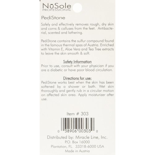 NuSole Pedi Stone Pumice Stone