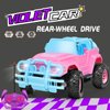 YongnKids Remote Control Car for Kids, 1:20 Scale Rc Trucks for Girls Age 4-7, Pink Rc Cars Toys for Ages 5-7 8-13 Boys Girls Birthday Gift, Off Road Trucks with Mini Doll & DIY Sticker