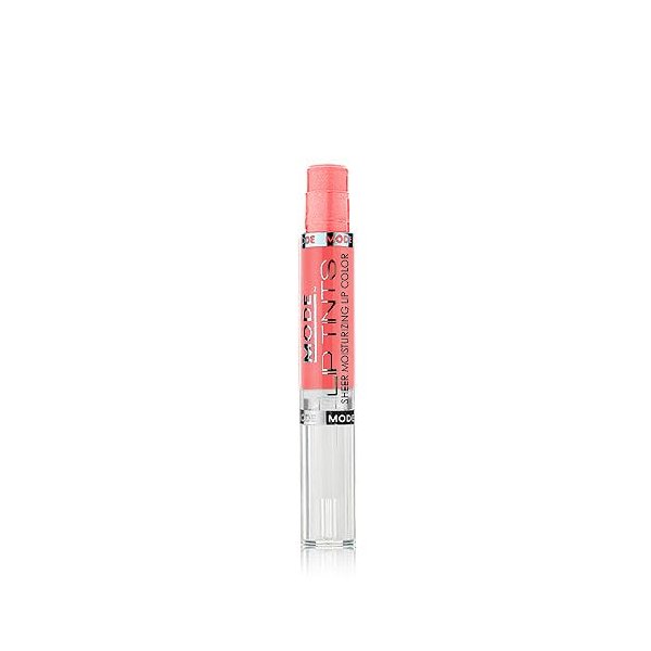 MODE Peach Lip Tints Nourishing Tinted Lip Balm Sheer Moisturizing Color GO GO Smooth Dewy Lips, Hydrating Natural Skincare Fruit Oils, Conditioning Shea Butter, Cruelty Free, Vegan