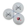 Usher Gifts for Wedding, Wilson Golf Balls Staff Elite, Sleeve of 3 Personalized Golf Balls for Men - Golf Gifts for Men