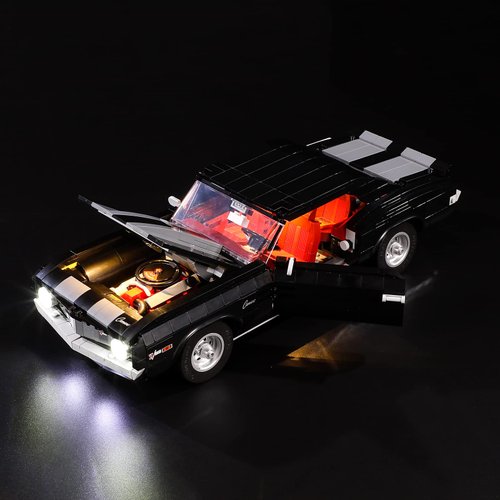 LIGHTAILING Light for Lego-10304 Camaro-Z28 - Led Lighting Kit Compatible with Lego Building Blocks Model - NOT Included The Model Set
