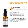 Lumirance Vitamin C Eye Lift Serum, Minimizes the Look of Wrinkles and Crows Feet, Helps with Firming and Dark Circles, 30ml/1 fl oz
