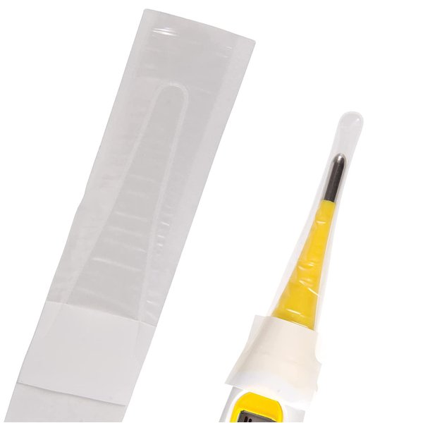 MABIS Disposable Probe Covers for Digital Thermometers, Box of 500, Can be Used Orally, Rectally or Under the Arm