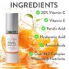 Glimmer Goddess Organic Face Serum with 20% Vitamin C, 1.0 oz