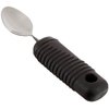 Sammons Preston Sure Grip Bendable Tablespoon, Bendable Stainless Steel Spoon with 4" Long Thick Rubber Handle with Good Grips, Eating Aid for Arthritis, Weak Grip, Stroke Impairments, & Disabilities