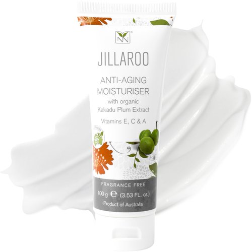 Natural Face Moisturizer - Jillaroo Natural Moisturizer for Men &amp; Women with Kakadu Plum, Vitamin...