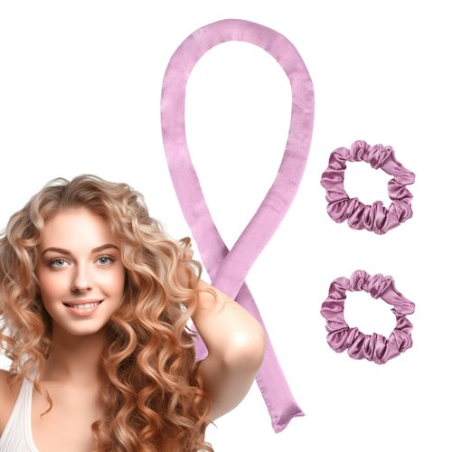 RUNUP Heatless Hair Curler for Overnight Curls, Satin Curling Set for Women with Overnight Hair Curlers