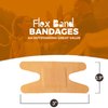 Flexible Fabric Bandages - Flex Fabric Adhesive Bandages Knuckle Bandages for Finger Care and to Protect Wounds from Infection - (100 Count Box)