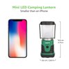 Lepro LED Camping Lantern, Mini Camping Lantern, 350LM, 4 Light Modes, 3 AA Battery Powered Lantern Flashlight for Home, Garden, Hiking, Camping, Emergencies, 2 Packs