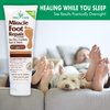 Miracle Foot Repair Cream, 4 oz Repairs Dry Cracked Heels and Feet, Diabetic-Safe, 60% Pure Ultra Aloe Moisturizes, Softens, and Repairs, Relief from Discomfort of Ingrown Toenails (2-Pack)
