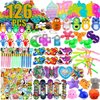 Dilycery 126 Pcs Treasure Box Toys for Classroom, Prizes for Kids Students, Goodie Bags Stuffers Pinata Filler, Bulk Carnival Prizes, Birthday Party Favors for Kids 4-8