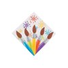 Fun Express - Artist Party Beverage Napkins for Birthday - Party Supplies - Print Tableware - Print Napkins - Birthday - 16 Pieces