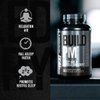 Jacked Factory Build PM Night Time Muscle Builder & Sleep Aid - Post Workout Recovery & Sleep Support Supplement w/VitaCherry Tart Cherry, Ashwagandha, & Melatonin - 60 Natural Veggie Pills