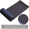 Mooson Piano Keyboard Anti-Dust Cover High Technology Fabric Key Cover Cloth Fit For Upright Piano, Electric Piano & Grand piano (Dark blue) (Dark blue)