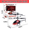 RC Helicopter, 2.4 GHz High and Low 2 Speed Up and Down Flying with One Key Take-Off/Landing,2-Channel Kids Remote Helicopter with LED Light, Suitable for Boys and Girls Helicopter Flying Toys