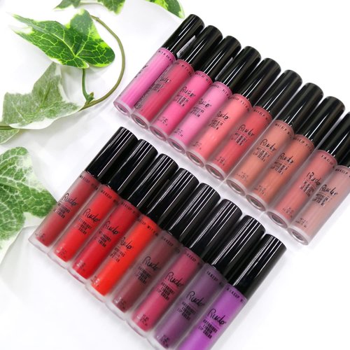 Rude Cosmetics Notorious Rich Long Liquid Lip Color - Wicked Thoughts Lipstick Women 0.1 oz