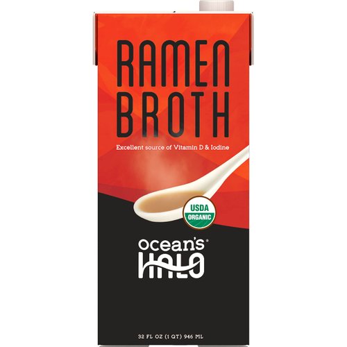 Ocean's Halo, Organic and Vegan Ramen Broth, 32 Fl Oz