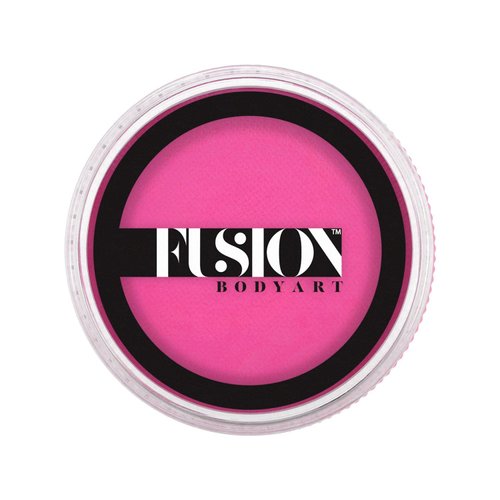Fusion Body Art Pro Face Paint | Prime Pink Sorbet (32gm), Professional Quality Water Activated Face and Body Paint Supplies Single Makeup Cake Hypoallergenic, Non-Toxic, Safe, Vegan
