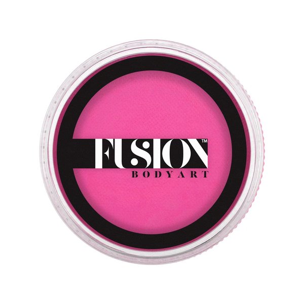 Fusion Body Art Pro Face Paint | Prime Pink Sorbet (32gm), Professional Quality Water Activated Face and Body Paint Supplies Single Makeup Cake Hypoallergenic, Non-Toxic, Safe, Vegan