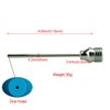 5 Holes Shower Enema Douche Attachments - Aluminium Shower Head Cleaning Kit 3 Piece with Velvet Carry Bag, 59 inch Hose