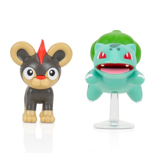Pokémon Battle Figure 2 Pack (Litleo & Bulbasaur #5) W19