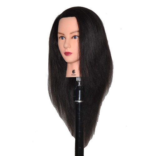 Bellrino 18-19" Cosmetology Mannequin Manikin Training Head with Human Hair