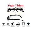 Yogo Vision 6-Pack Reading Glasses for Men and Women – Readers in 4 Frame Colors +3