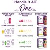 One by Poise Panty Liners (2-in-1 Period & Bladder Leakage Daily Liner), Long, Extra Coverage for Period Flow, Very Light Absorbency for Bladder Leaks, 50 Count